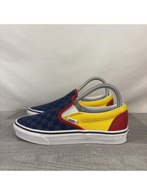 Vans Slip-On Checkerboard Color Block Men’s 5.5 / Women’s 7